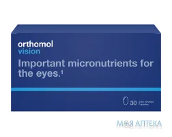 Ортомол Віжн (Orthomol Vision) капсули, курс 30 днів