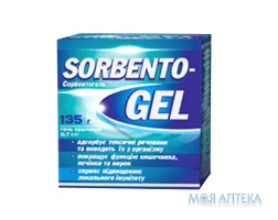 Сорбентогель гель ор. 0,7 г/г по 135 г у конт.