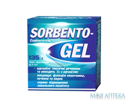 Сорбентогель гель ор. 0,7 г/г по 135 г у конт.