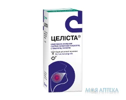 Целіста спрей д/рот. порож., 0,1 мг/мл по 50 мл у флак. з насад.-розпил.