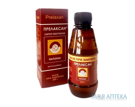 Прелаксан сироп 66,7 г/мл по 220 г у флак.