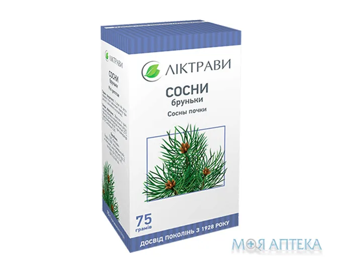 Сосни бруньки по 75 г у пач.