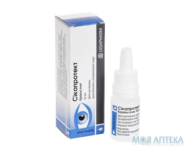 Сікапротект краплі оч. по 10 мл у флак.-крап.