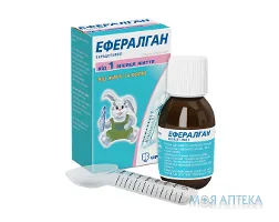 Ефералган розчин ор. 3 % по 90 мл у флак.