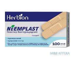 Пластырь бактерицидный Neemplast (Нимпласт) 1,9 см х 7,2 см, на полим. основе №100