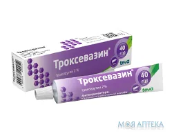 Троксевазин гель 2 % по 40 г у тубах