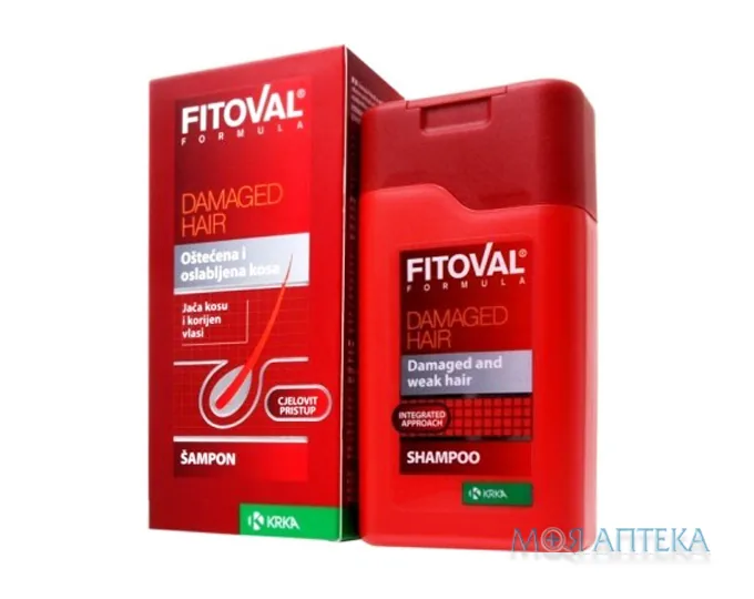 Фітовал Формула для пошкодженого волосся шампунь по 100 мл у фл.
