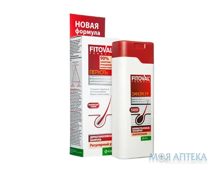 Фітовал Формула Регулярний Догляд шампунь проти лупи по 200 мл у фл.