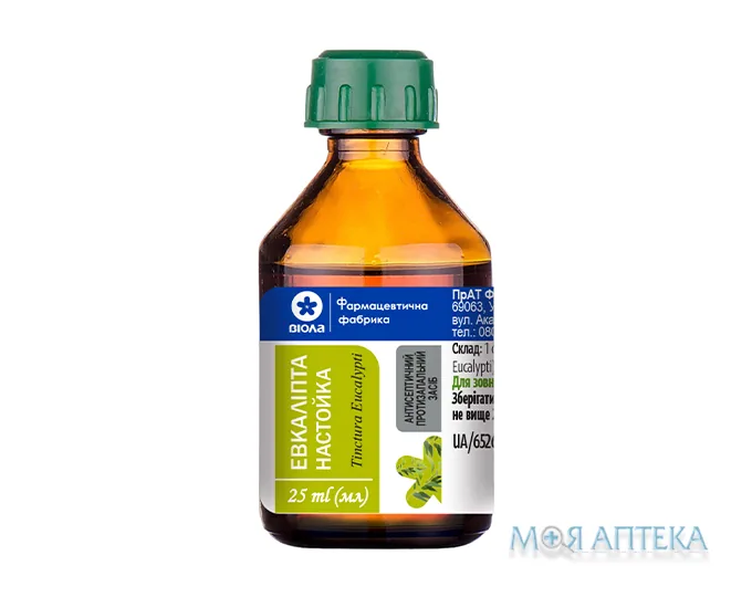Евкаліпта настойка 25 мл у флак.