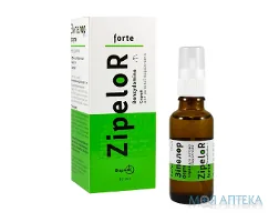 Зіпелор Форте спрей д/рот. порож., 3 мг/мл по 30 мл у флак.