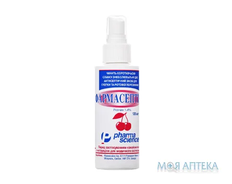 Фармасептик розчин 1,4 % по 120 мл у флак.