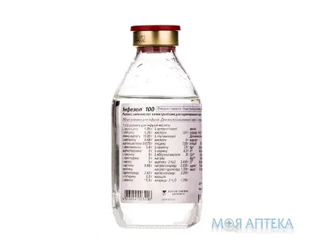 Інфезол 100 р-н д/інф. фл. 250 мл