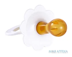 Соска-пустушка Ромашка 2А з кільцем в коробці №1