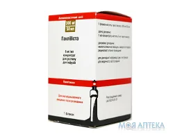 Паклівіста концентрат для р-ну д/інф., 6 мг/мл по 50 мл (300 мг) у флак.