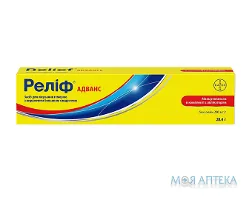 Реліф Адванс мазь рект., 200 мг/г по 28,4 г у тубах