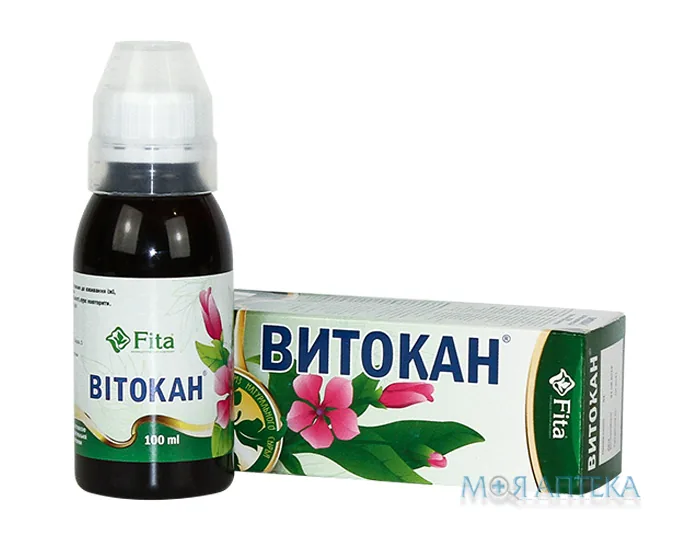 Вітокан краплі ор. по 100 мл у флак.