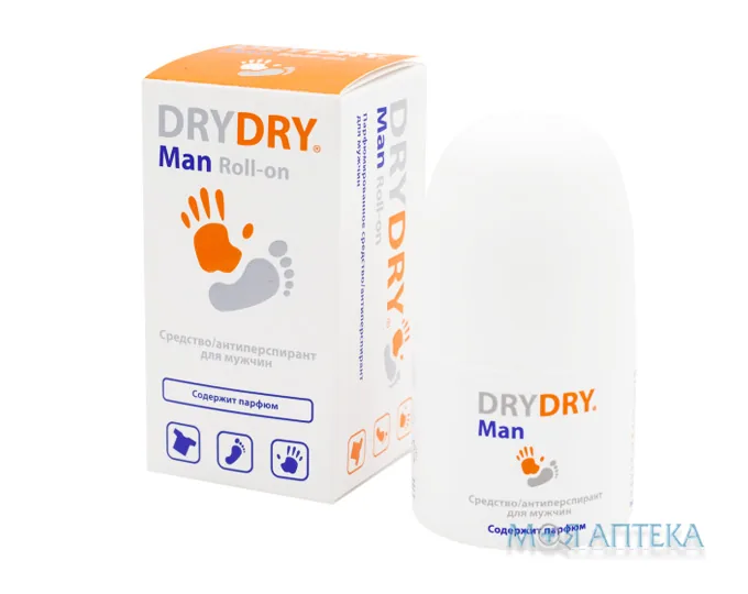 Драй-Драй Мен дезодорант д/тіла по 50 мл у флак.