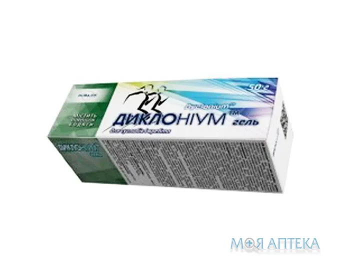 Диклоніум гель для суглобів і хребта 50 г