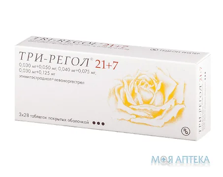 Три-Регол 21+7 комбі-упак.: таб., в/о №84 (28х3)