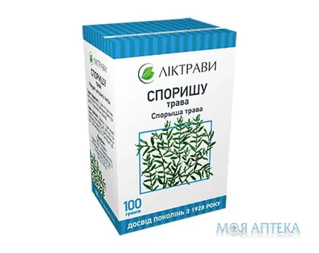Споришу трава трава різ.-прес. по 100 г у пач. з внут. пак.