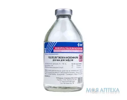 Реополіглюкін-Новофарм розчин д/інф. по 200 мл у пляш.