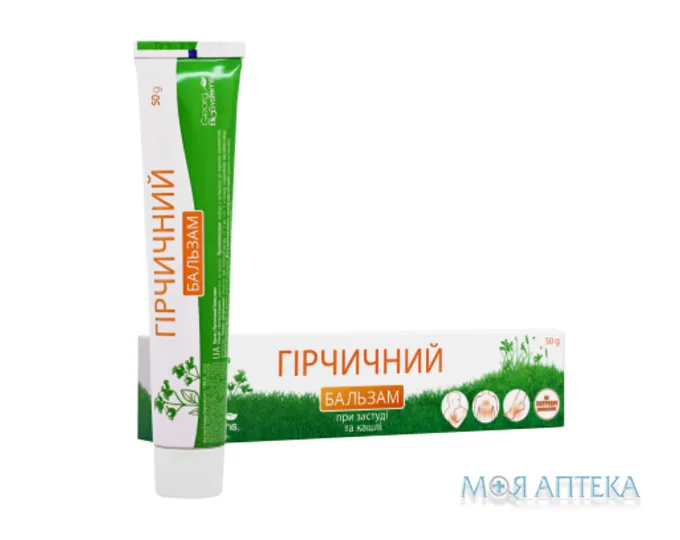 Гірчичний Бальзам при застуді і кашлі 50 г