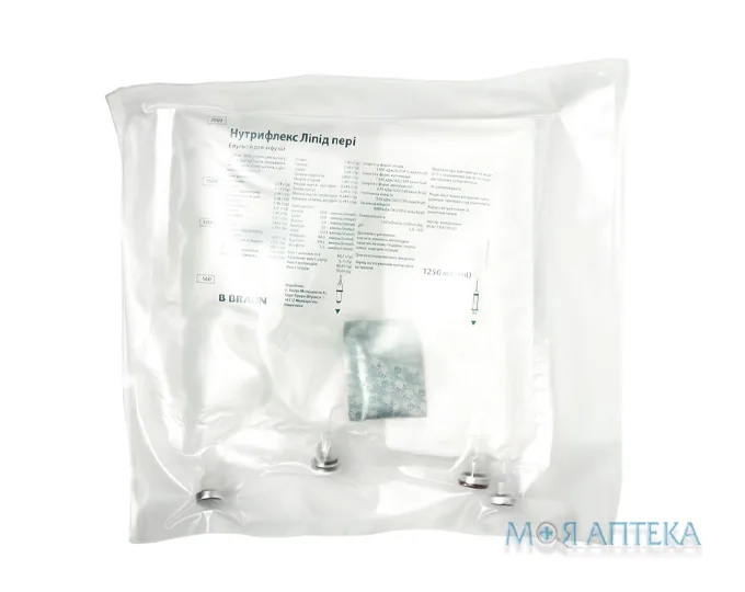 Нутрифлекс Ліпід Пері емульсія д/інф. по 1250 мл №5 у мішк. трикам. пласт.