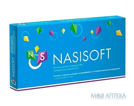 Назісофт р-н д/інг. по 4 мл у флак. №10