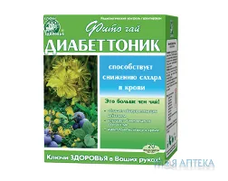Фіточай №62 Діабеттонік по 1,5 г у ф.-п., № 20