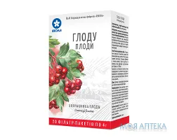 Глоду плоди по 4 г №20 у філ.-пак.