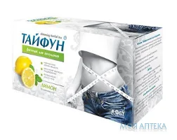 Фіточай Тайфун для схуднення зі смаком лимона по 2 г у філ.-пак. №30