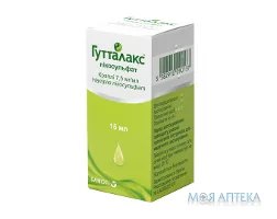 Гутталакс пікосульфат краплі 7.5 мг/мл по 15 мл у флак.