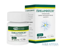Пікамілон таблетки по 50 мг №30 у бан.