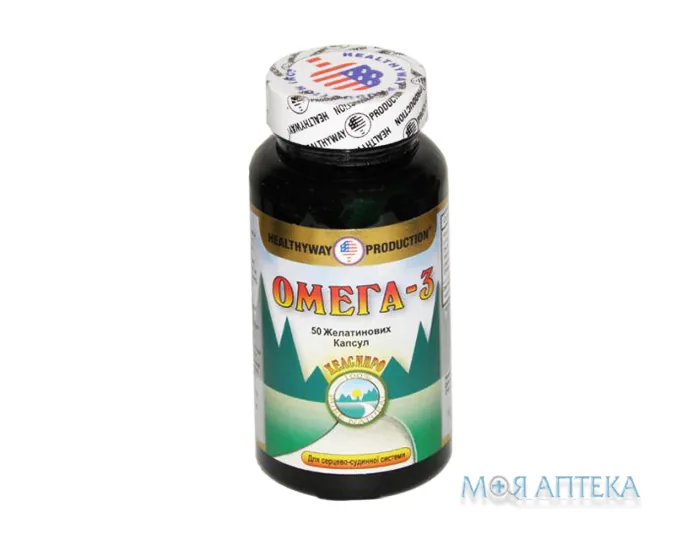Омега-3 капсули №50
