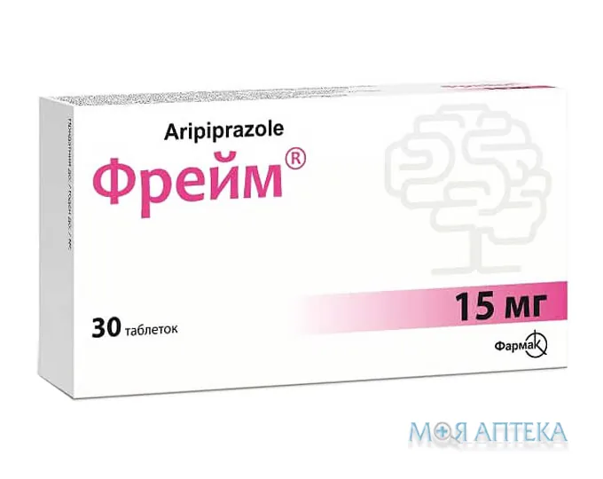 Фрейм таб. 15 мг №30 (10х3)