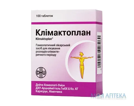 Клімактоплан таблетки №100 (20х5)