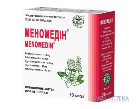 Меномедін капсули №30 (10х3)