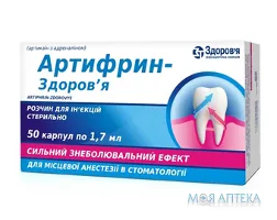 Артифрин-Здоров`я р-н д/ін. карпула 1,7 мл №50