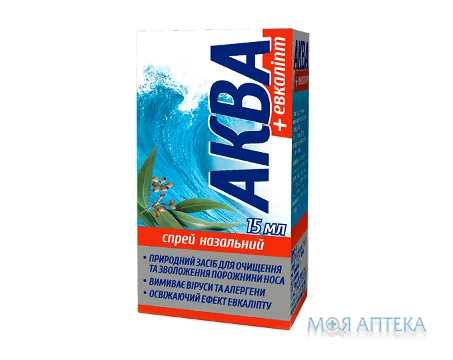 АКВА + евкаліпт спрей 15 мл