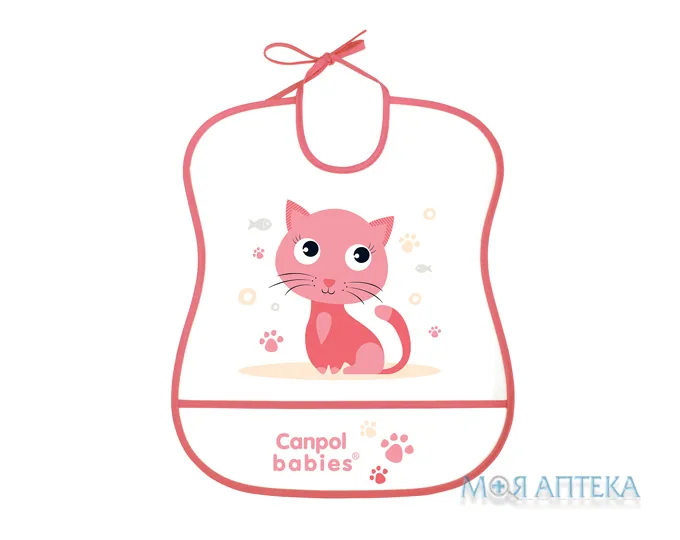 Слинявчик пластиковий Canpol Babies 2/919 м`який