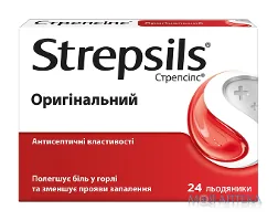 Стрепсілс Оригінальний льодяники №24 (12х2)