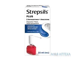 Стрепсілс Плюс спрей оромукоз. по 20 мл у флак.