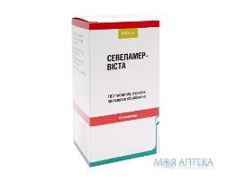 Севеламер-Віста таблетки, в/плів. обол. по 800 мг №180 у конт. (бан.)