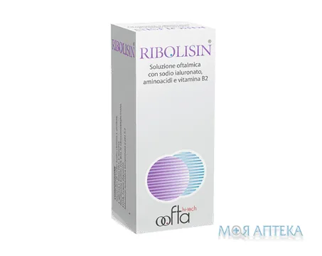 Риболізин краплі очні флакон 8 мл, стерильні., №1