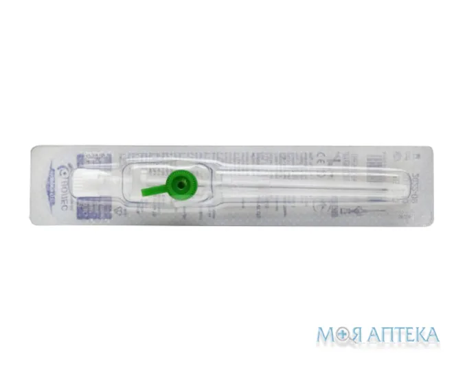 Канюля (катетер) внутрішньовенна Волес (Voles) 18G (1,3 х 45 мм) зелена
