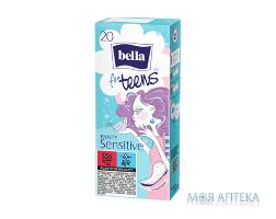 Гігієнічні щоденні прокладки Bella for Teens (Белла фо Тінс) Ultra Sensitive Extra Soft №20