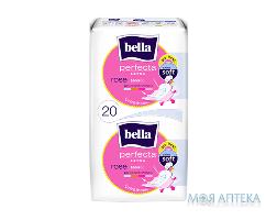 ПРОКЛАДКИ ГИГИЕНИЧЕСКИЕ BELLA PERFECTA ULTRA ROSE DEO FRESH №20