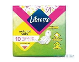 Гігієнічні прокладки Libresse (Лібрес) natural care ultra normal №10