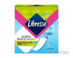 Ежедневные прокладки Libresse (Либрес) Pantyliners Classic regular deo №50