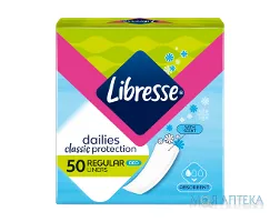 Щоденні прокладки Libresse (Лібрес) Pantyliners Classic regular deo №50